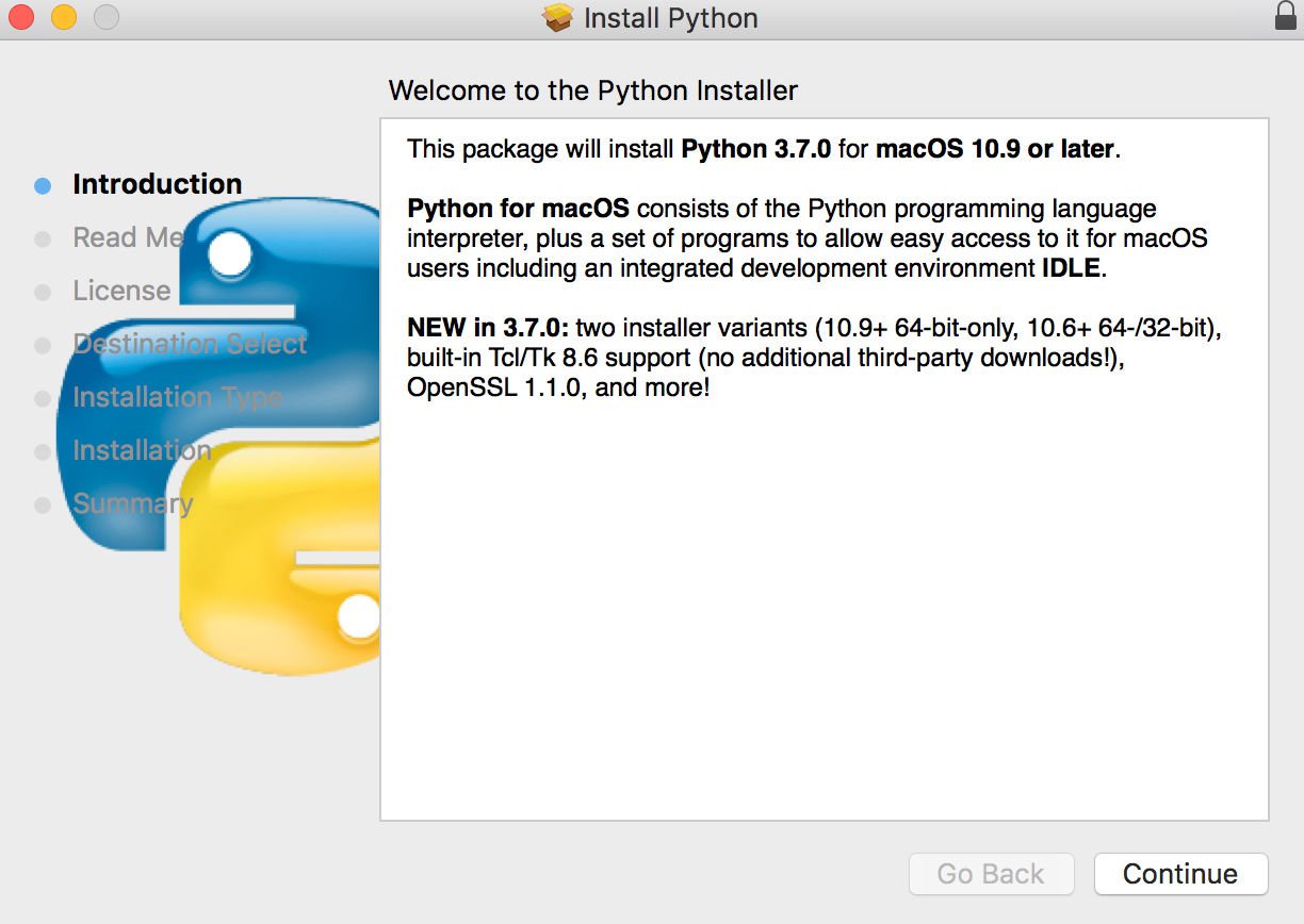 Python idle download for mac catalina